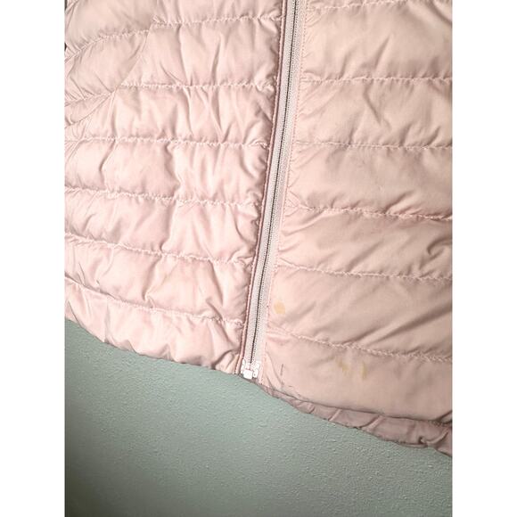 Lululemon Pack It Down Pink Puffer Hooded Jacket with Bag - Picture 5 of 16